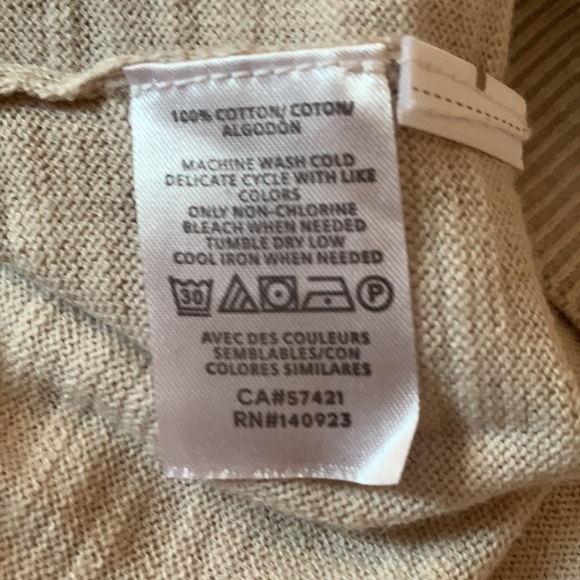 Loft Women’s Medium Lightweight Palm Tree Sweater - Picture 5 of 5